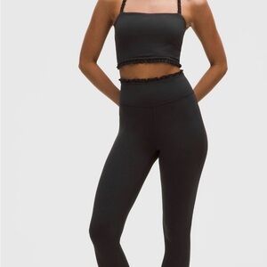 Lululemon Nulu high waist ruffle pant